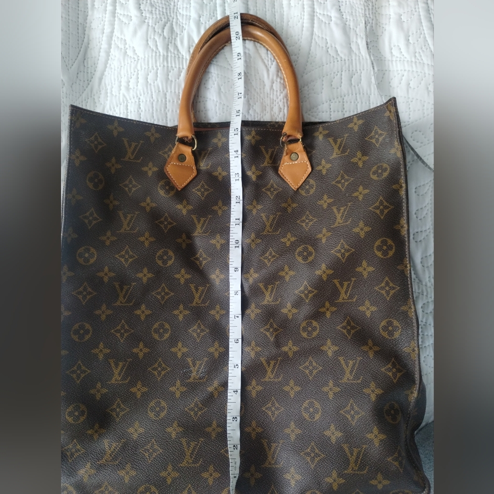 Louis Vuitton Brown Monogram Tote Bag - Picture 16 of 16